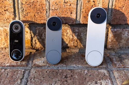 Three Versions Of Google Nest Doorbell