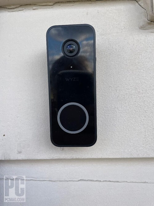 Front Of Wyze Video Doorbell V2